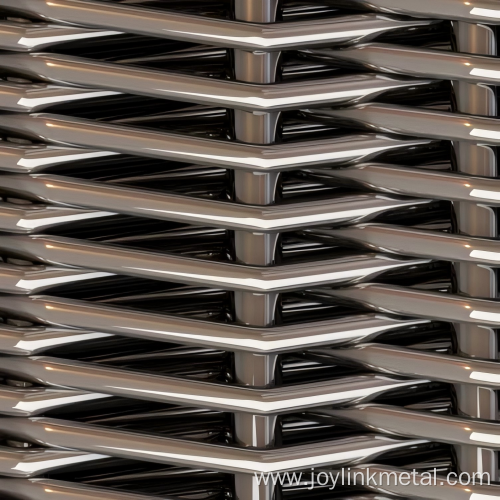Twilled Dutch weave mesh